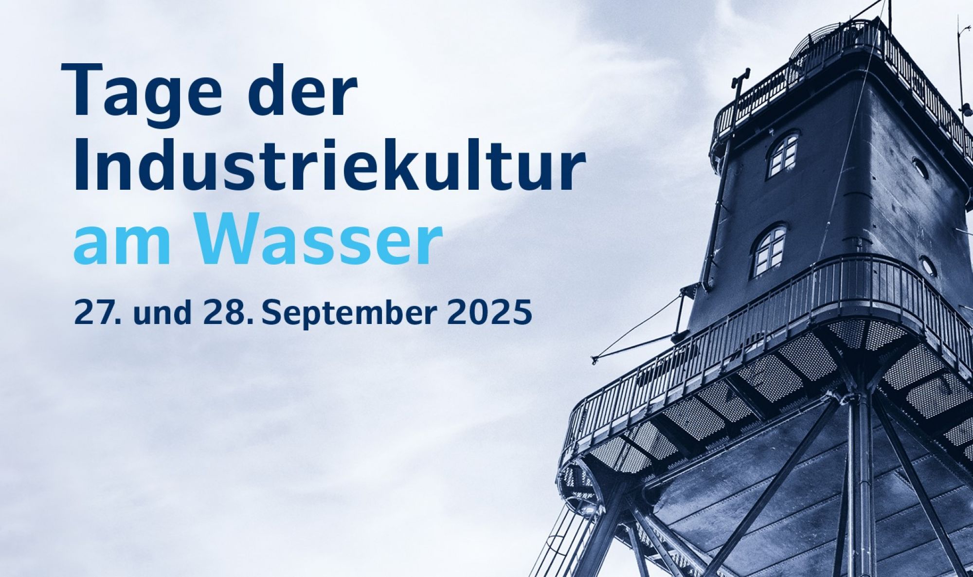 Titelbild der Tage der Industriekultur am Wasser 2025